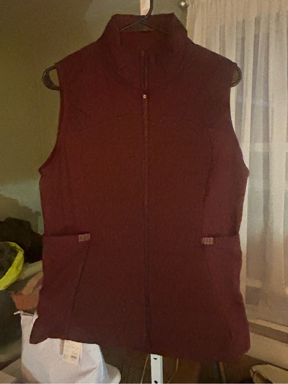 lululemon Down for it All Vest in the color Plum